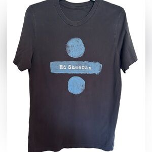 Ed Sheeran Divide Concert Tour Shirt Size Medium